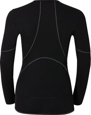 Odlo Funktionsunterhemd BL TOP Crew neck l/s ACTIVE X- 15000 black