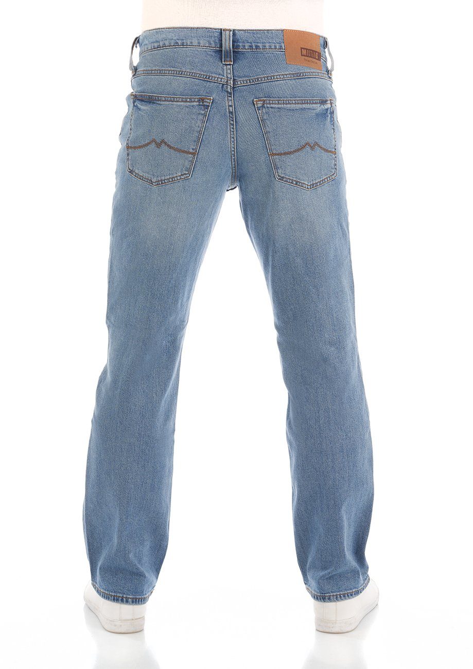 Hose Herren Denim Jeanshose Straight-Jeans Big BLUE Stretch Sur mit DENIM MUSTANG Regular Fit (5000-202)