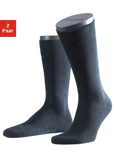 FALKE Шкарпетки Sensitive London (2-Paar) mit sensitve Bündchen ohne Gummi