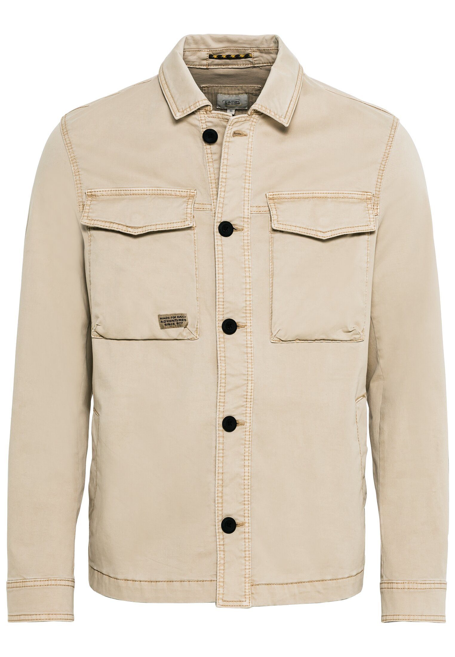 camel active Hemdjacke Indoorjacke im Regular günstig online kaufen