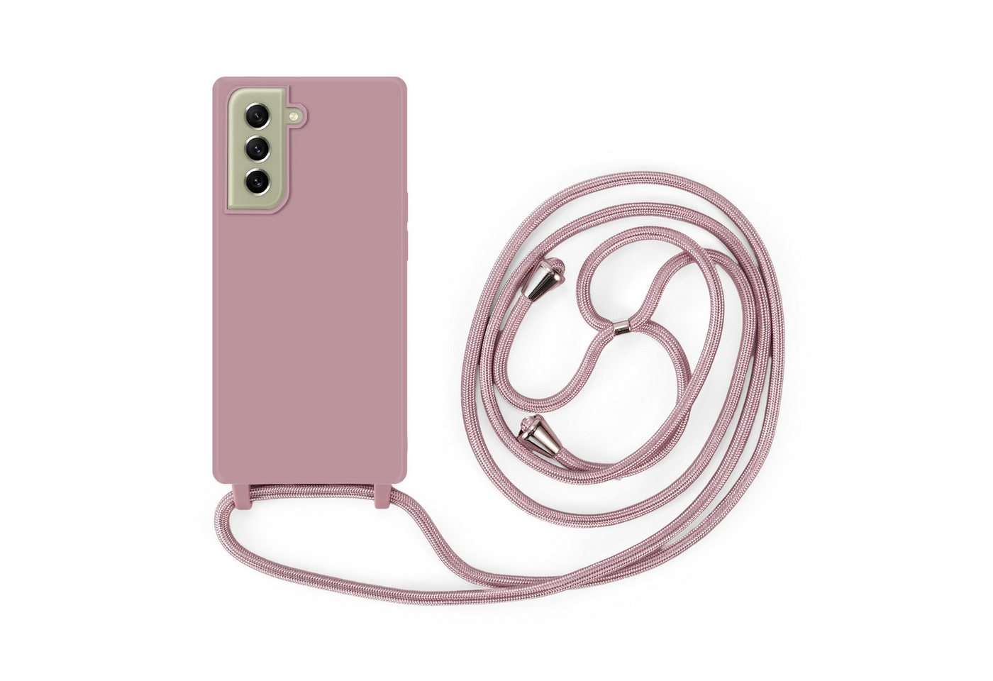 betterfon Handykette für Samsung Galaxy A52 Handyhülle mit Band Kodel Hülle mit Kette, Umhängekette: Verstellbar, rutschfester Grip & Metallkappen