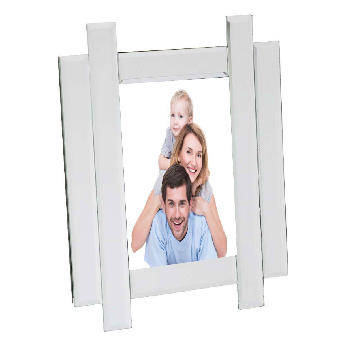 Dekonaz Bilderrahmen Bilderrahmen aus Glas Fotorahmen Modernes Design 10x15 günstig online kaufen