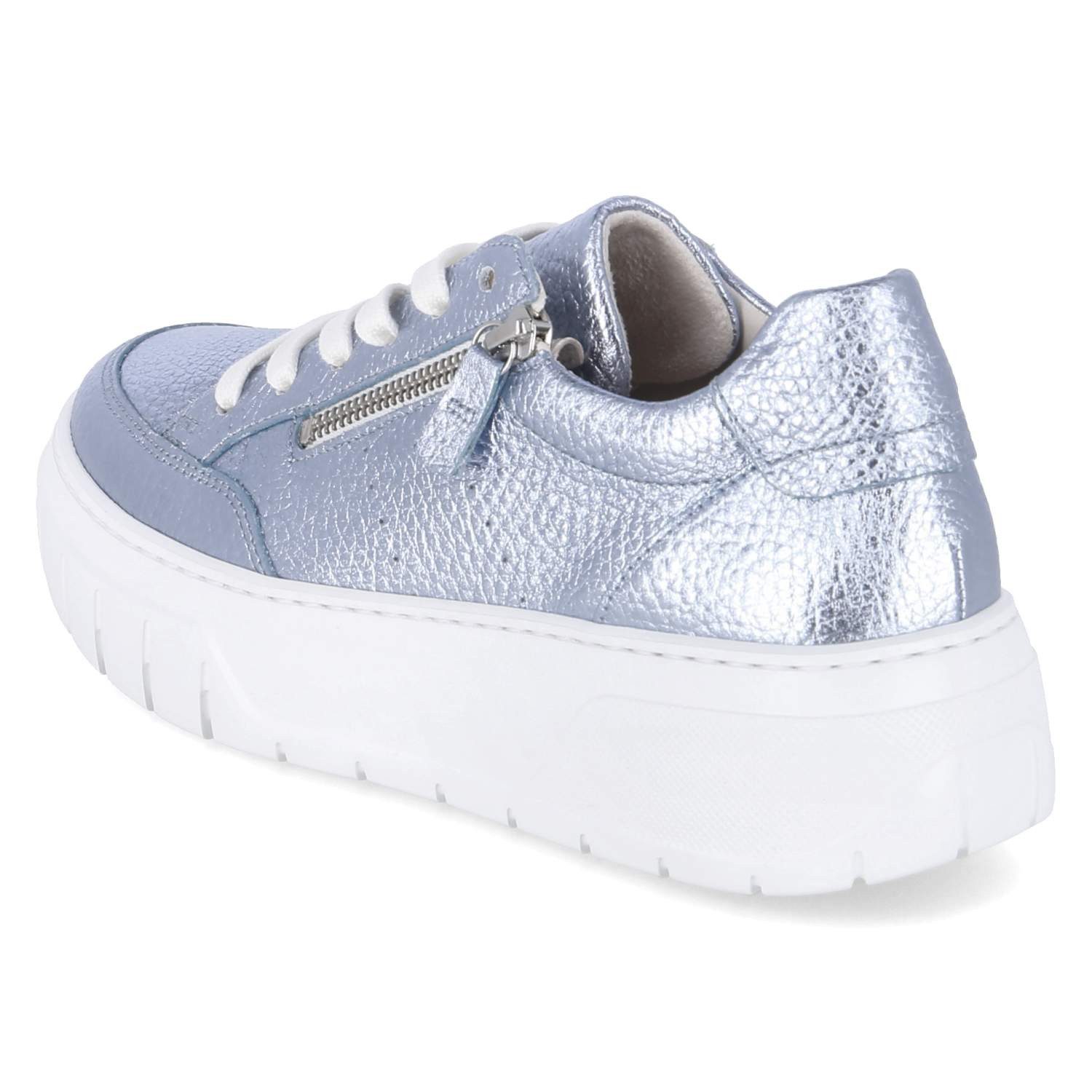 Gabor Gabor 63.220.66 Damen Glattleder blue Schnürschuh