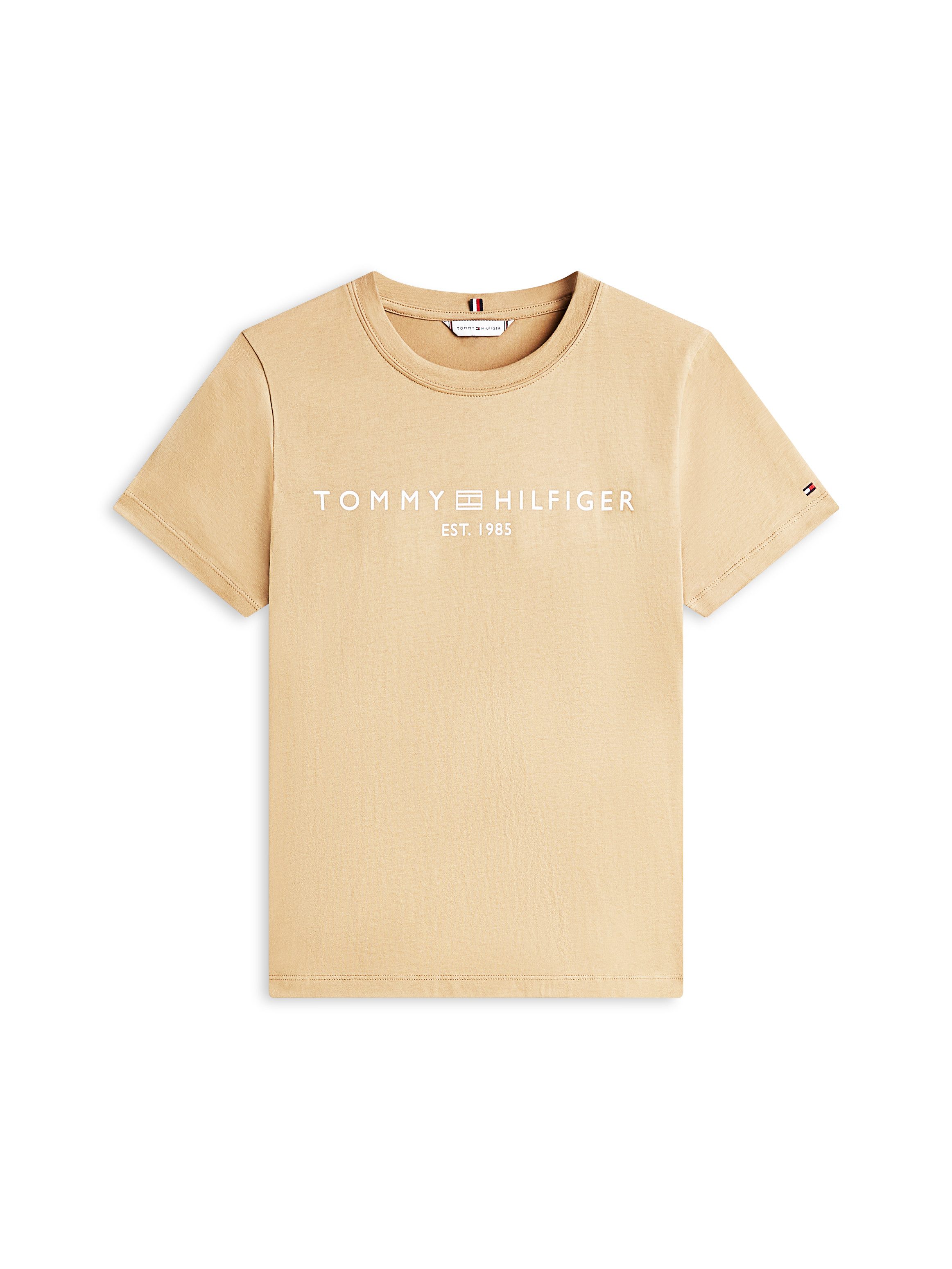 Kurzarmshirt REG CORP LOGO C-NK mit Logoschriftzug und Stickerei
