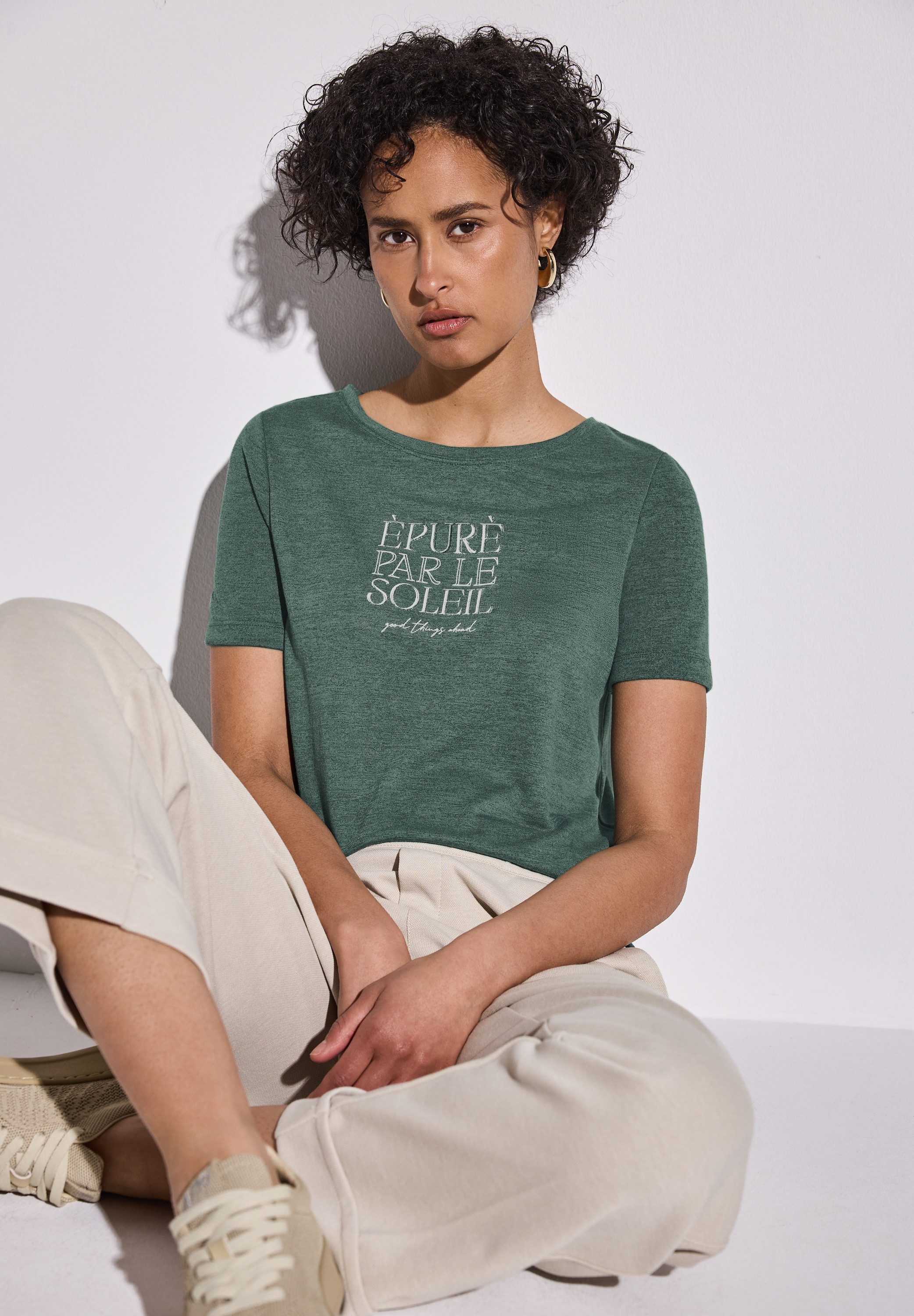 STREET ONE T-Shirt mit Wording