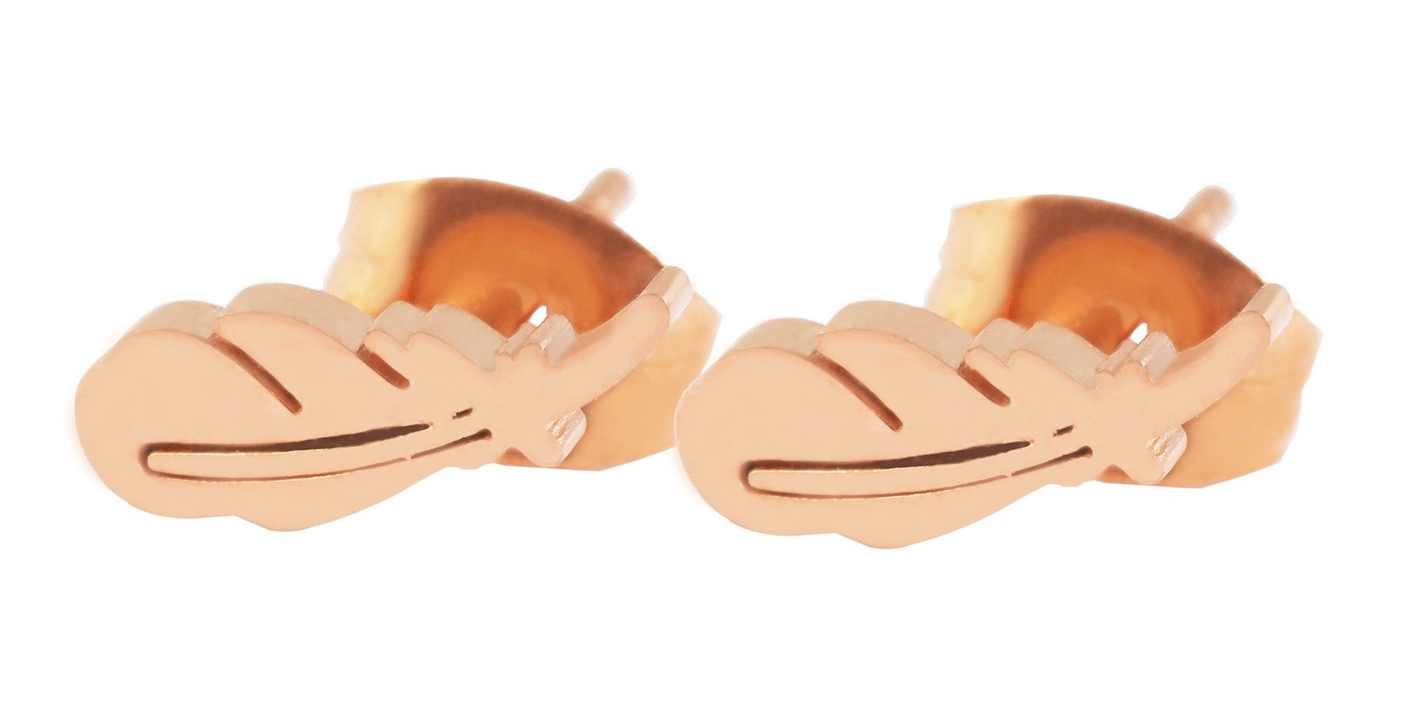 Paar Ohrhänger Ohrringe aus Edelstahl