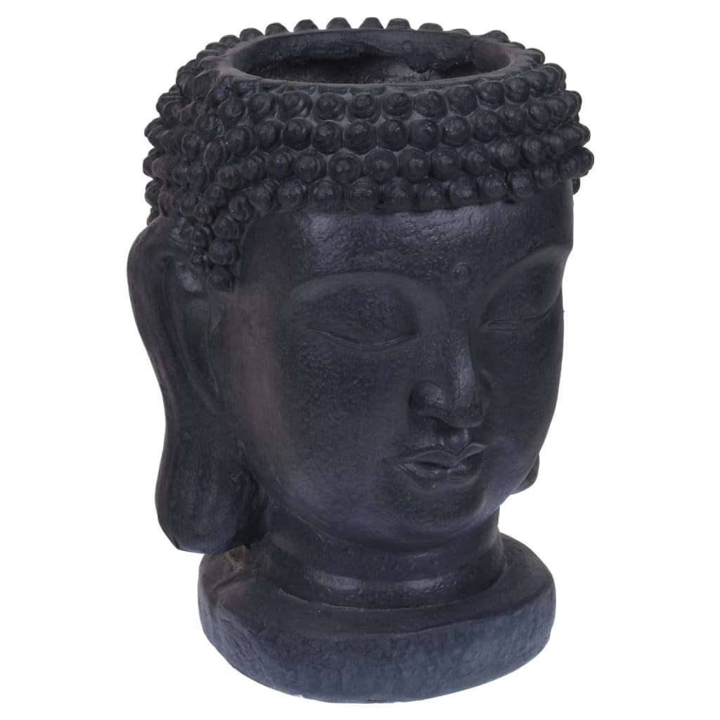 Super meistverkaufte Produkte Progarden Blumentopf Blumentopf Buddha-Figur cm St) (1 25x26x35 Anthrazit