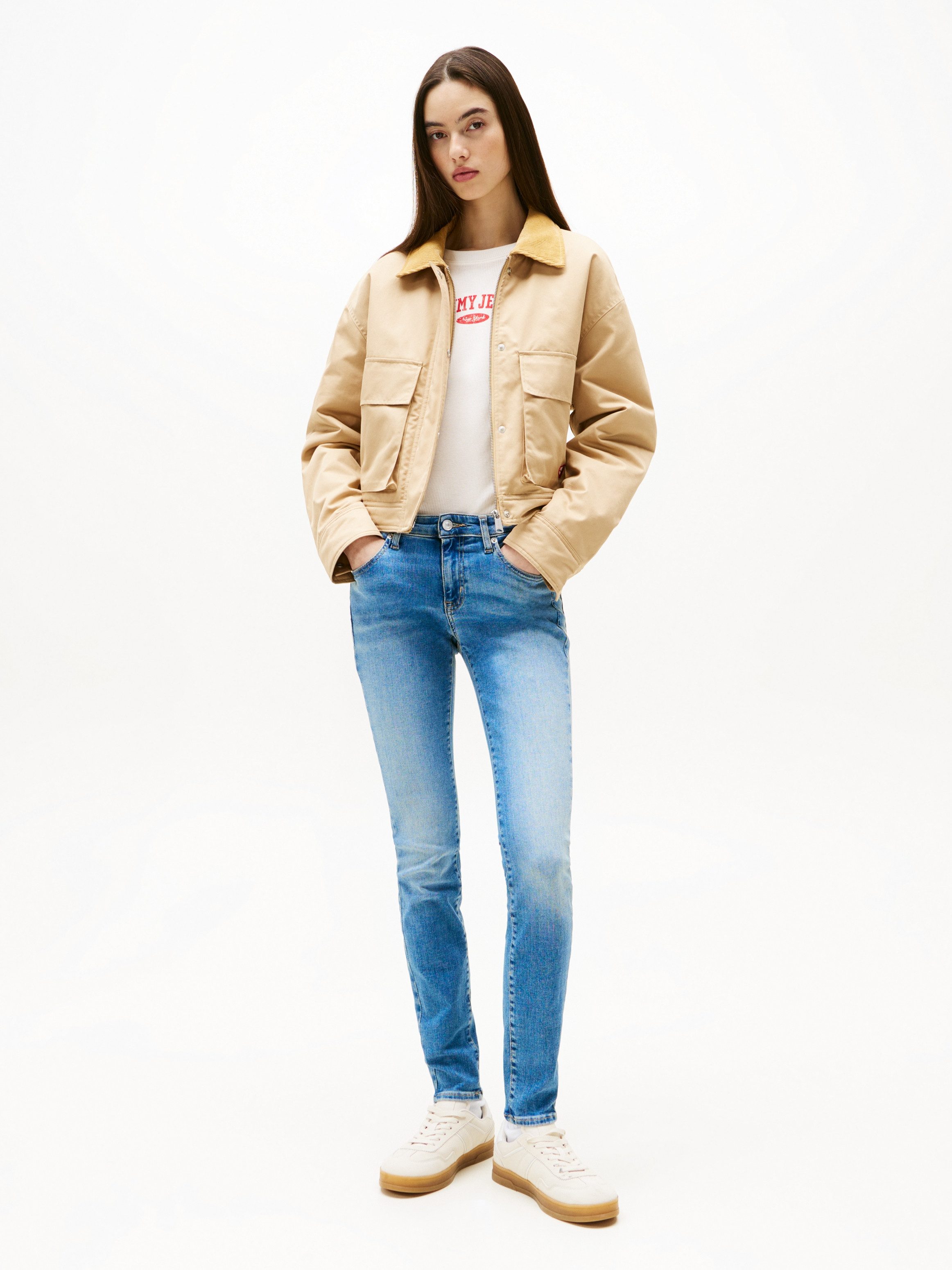 Tommy Jeans Skinny-fit-Jeans SOPHIE LOW WAIST SKN mit niedriger Leibhöhe, Stretch-Denim