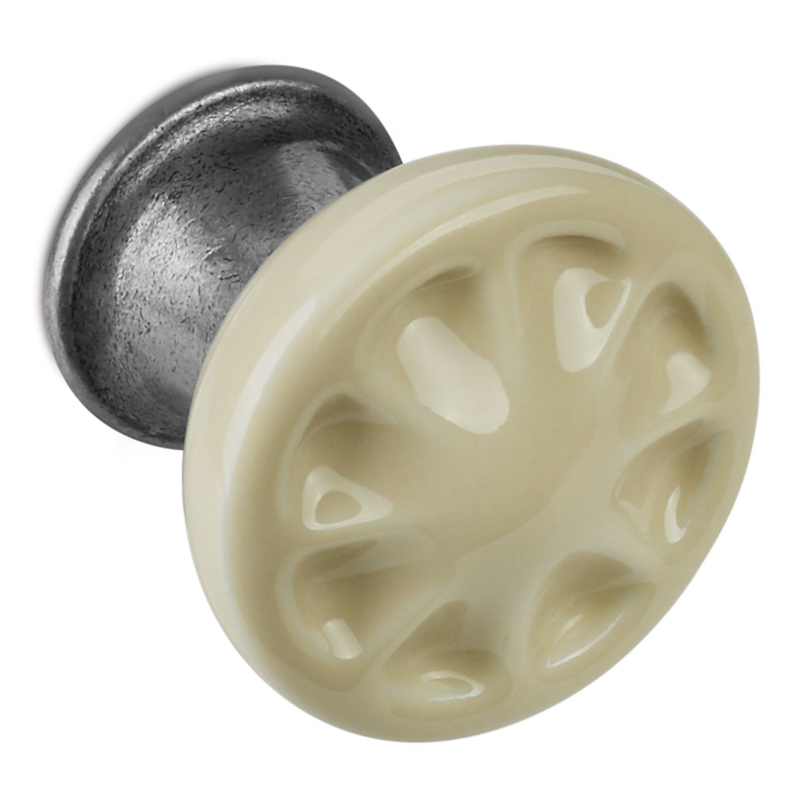 Möbelknopf Porzellanknopf META Ø 33 mm