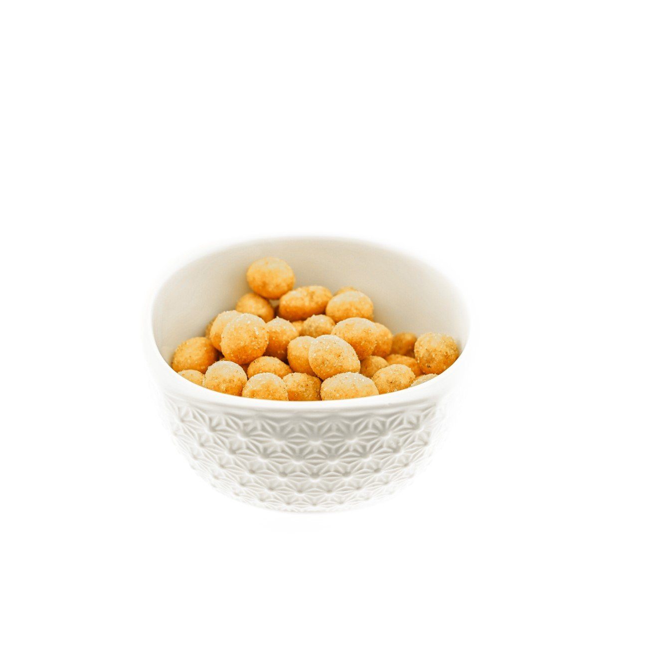 Snackschale 6er Snackschalen-Set aus Porzellan mit Muster Weiß 200 ml