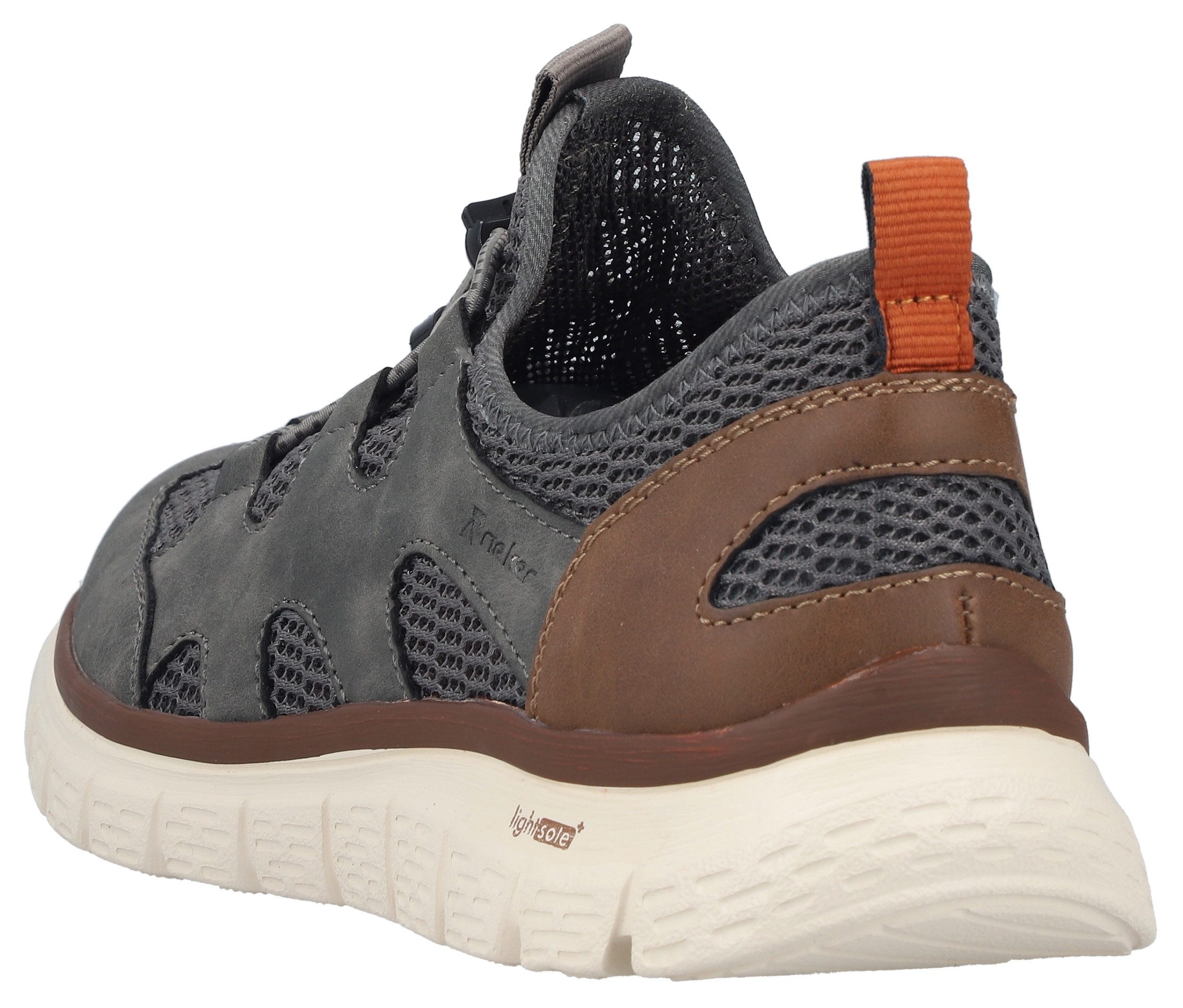 Rieker Slip-On Sneaker Slipper, Outdoorschuh, Trekkingschuh zum Schlupfen