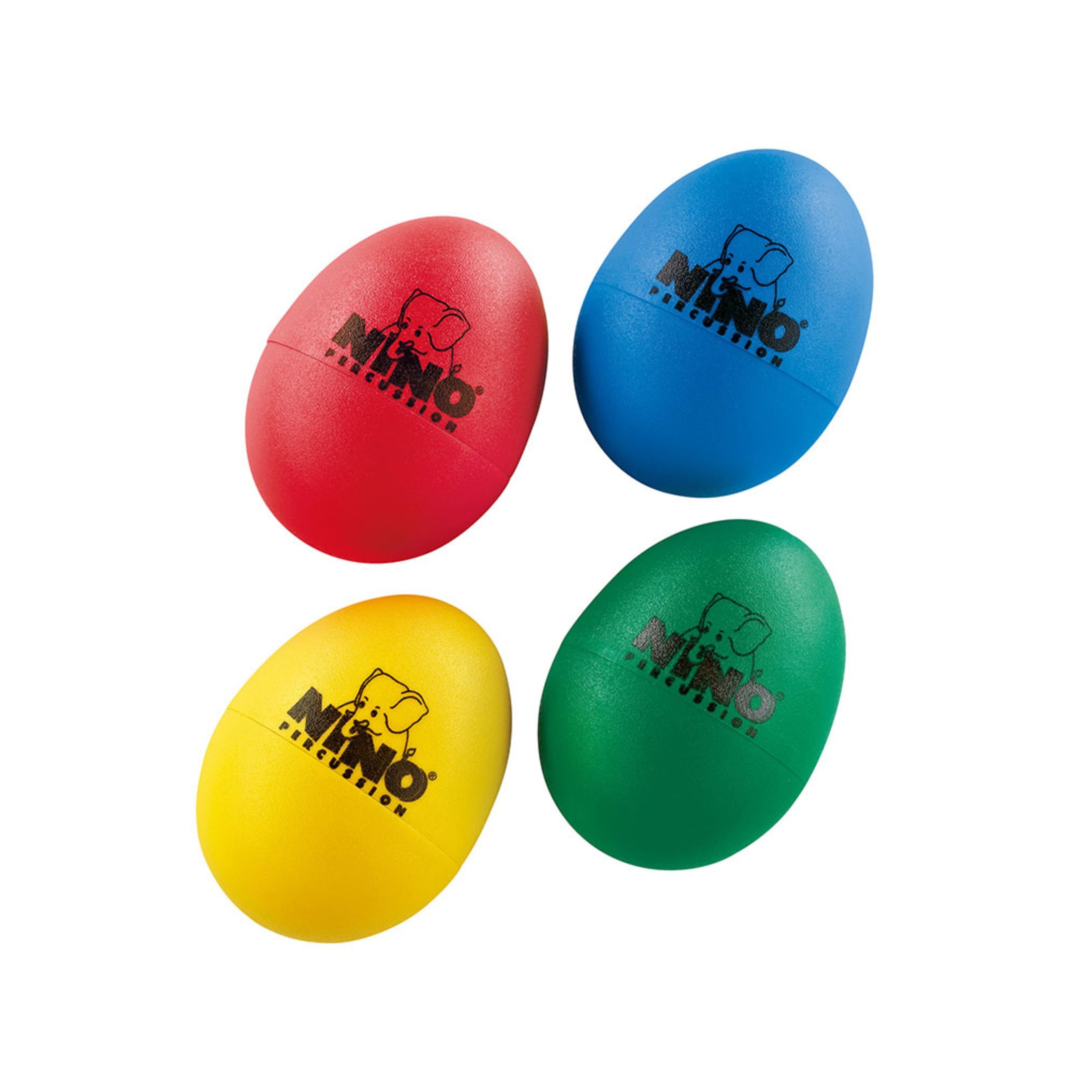 Spielzeug-Musikinstrument, Percussion - pcs. Shaker Egg Shaker NINOSET540, 4 Meinl Set