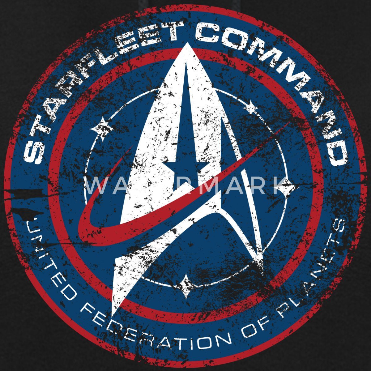 Spreadshirt Hoodie Star Trek Discovery Abzeichen Sternenflotte Damen Hoodie (1-tlg)
