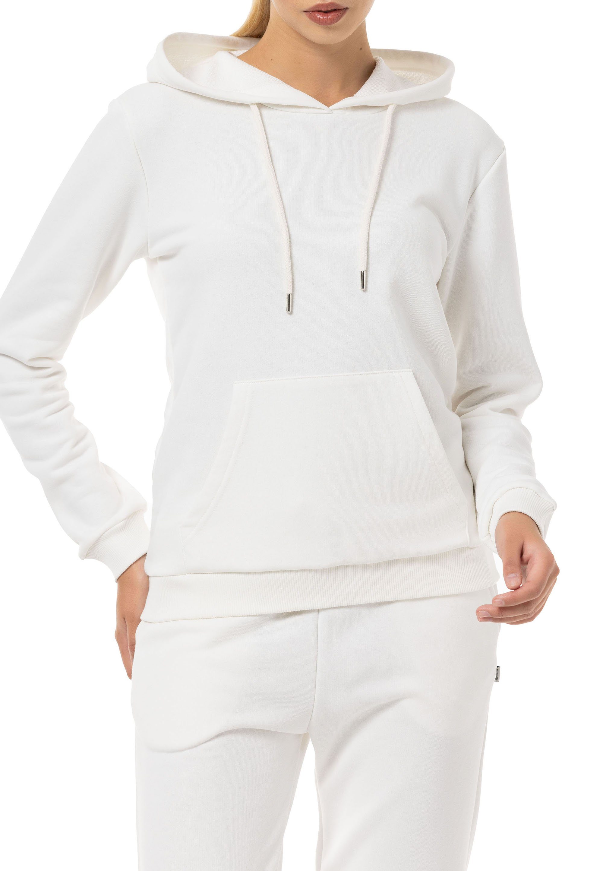 RedBridge Kapuzensweatshirt Premium Hoodie mit Kängurutasche Basic