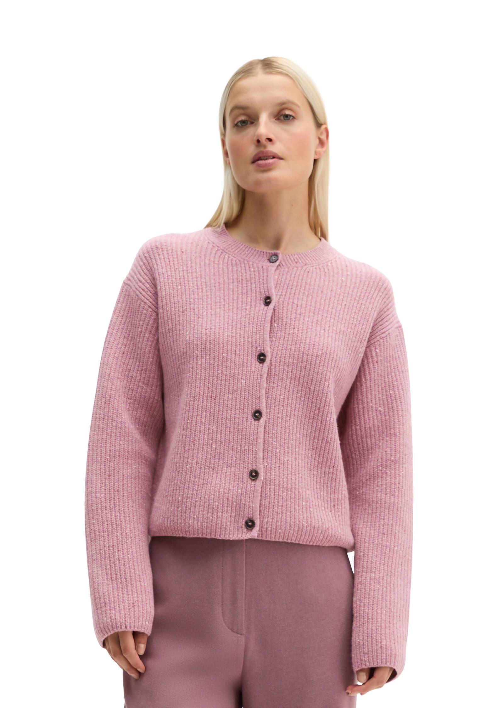 Marc O'Polo Cardigan aus Schurwolle-Mix