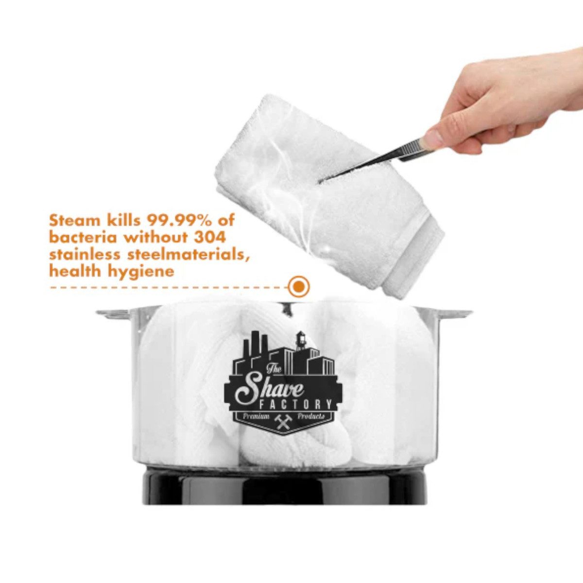 The Shave Factory Heizkörper Hot Towel Steamer Handtuchwärmer mit Zange, fü günstig online kaufen