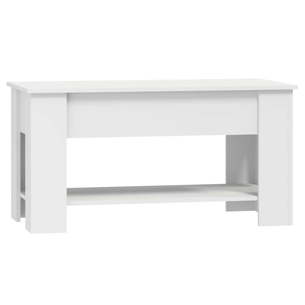 vidaXL Couchtisch Couchtisch Weiß 101x49x52 cm günstig online kaufen