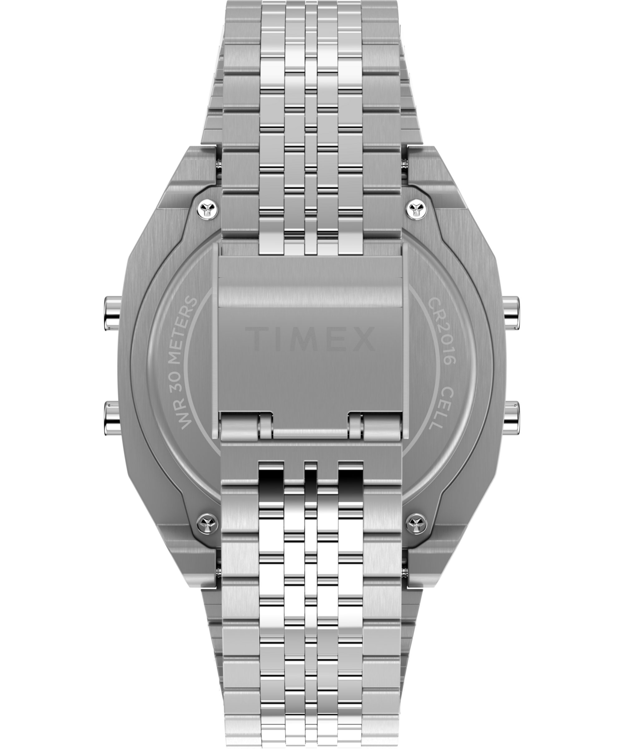 Timex Chronograph TIMEX x FORTNITE TIMEX T80 TW2Y46100YH, Quarzuhr, Armbanduhr,Herrenuhr,Edelstahlarmband, Stoppfunktion,digital