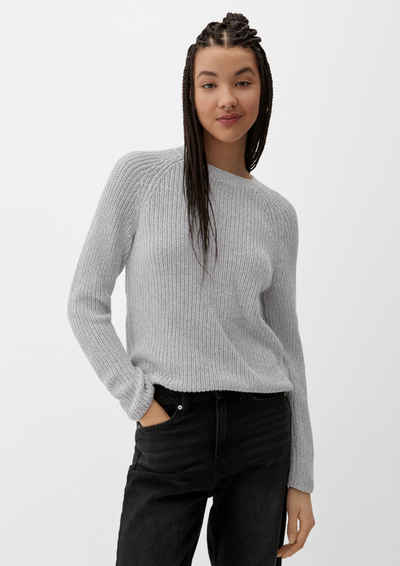 QS Strickpullover Pullover aus Strick