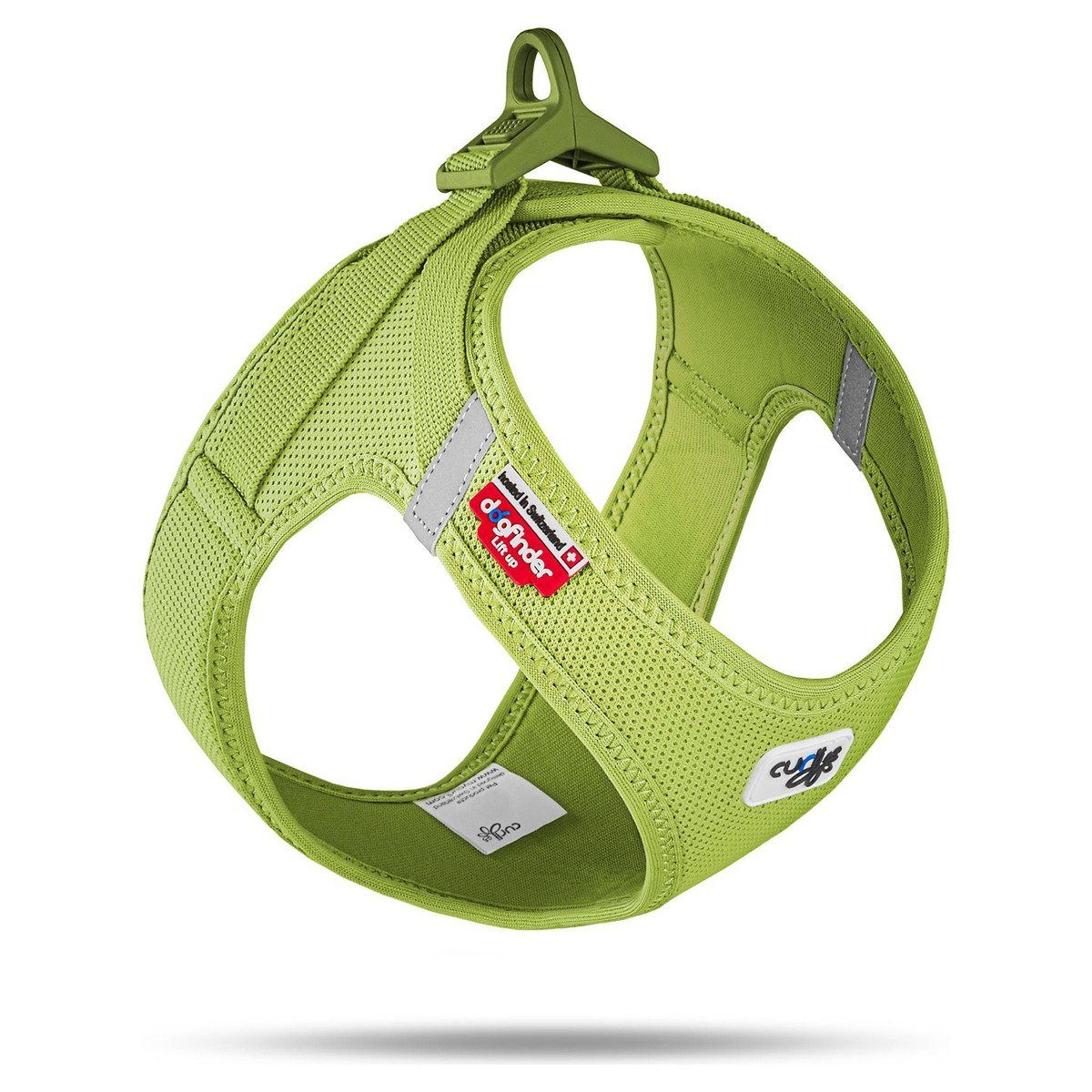 Curli Hunde-Geschirr Clasp Vest Geschirr Air-Mesh Special Edition 2022 Lime