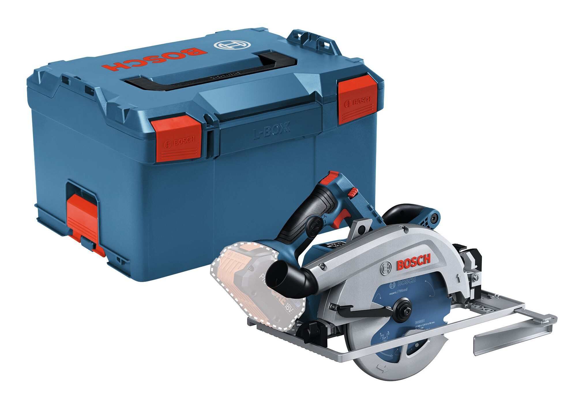 BOSCH Akku-Handkreissäge GKS 18V-68 G, Kreissäge Ohne Akku - in L-BOXX 238