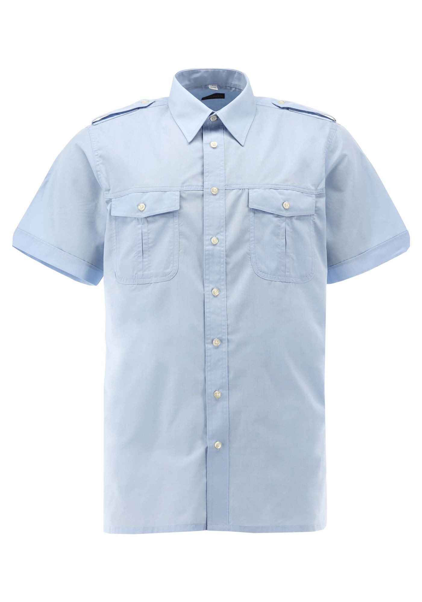 Condor Kurzarmhemd Izebo Pilotenhemd mit abnehmbaren Schulterklappen und St günstig online kaufen