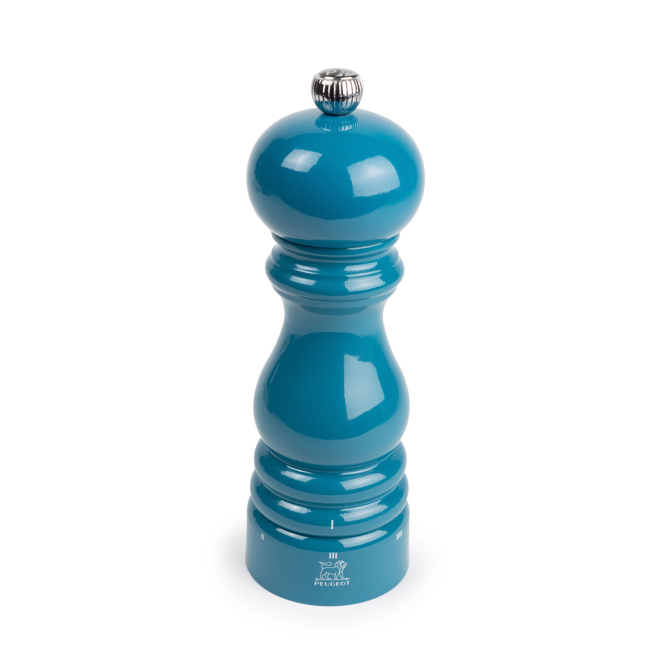 PEUGEOT Pfeffermühle PARIS 18cm Pazifikblau Buchenholz uSelect Stahlma Manuell Manuell