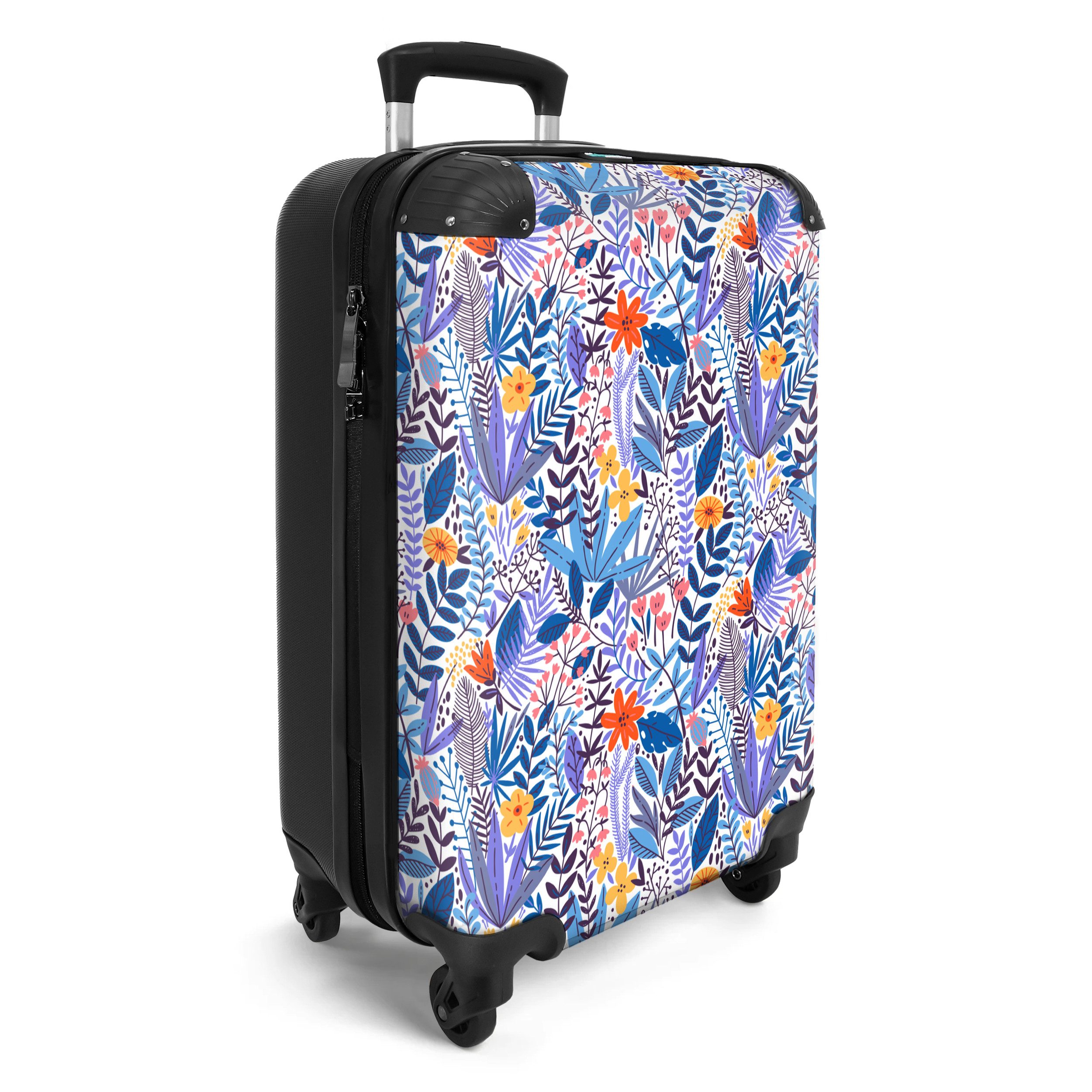 NoBoringSuitcases.com© Hartschalen-Trolley Blumen - Pflanzen - günstig online kaufen