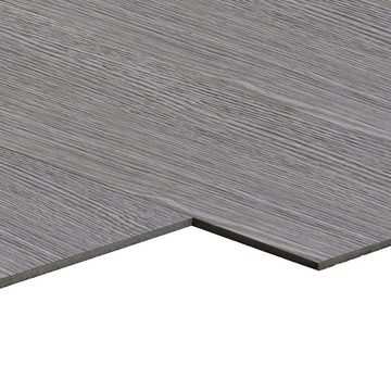 AUFUN Vinylboden PVC Bodenbelag Selbstklebend Holz-Optik Dekor- Dielen Rutschfest, 91x15cm, Wasserfest