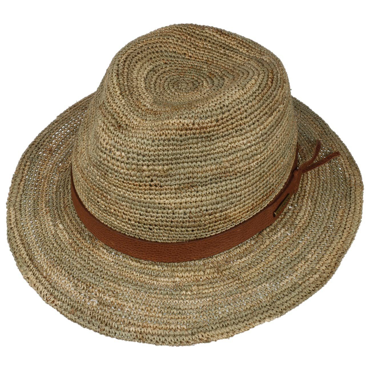 Stetson Sonnenhut (1-St) Sonnenhut mit Lederband