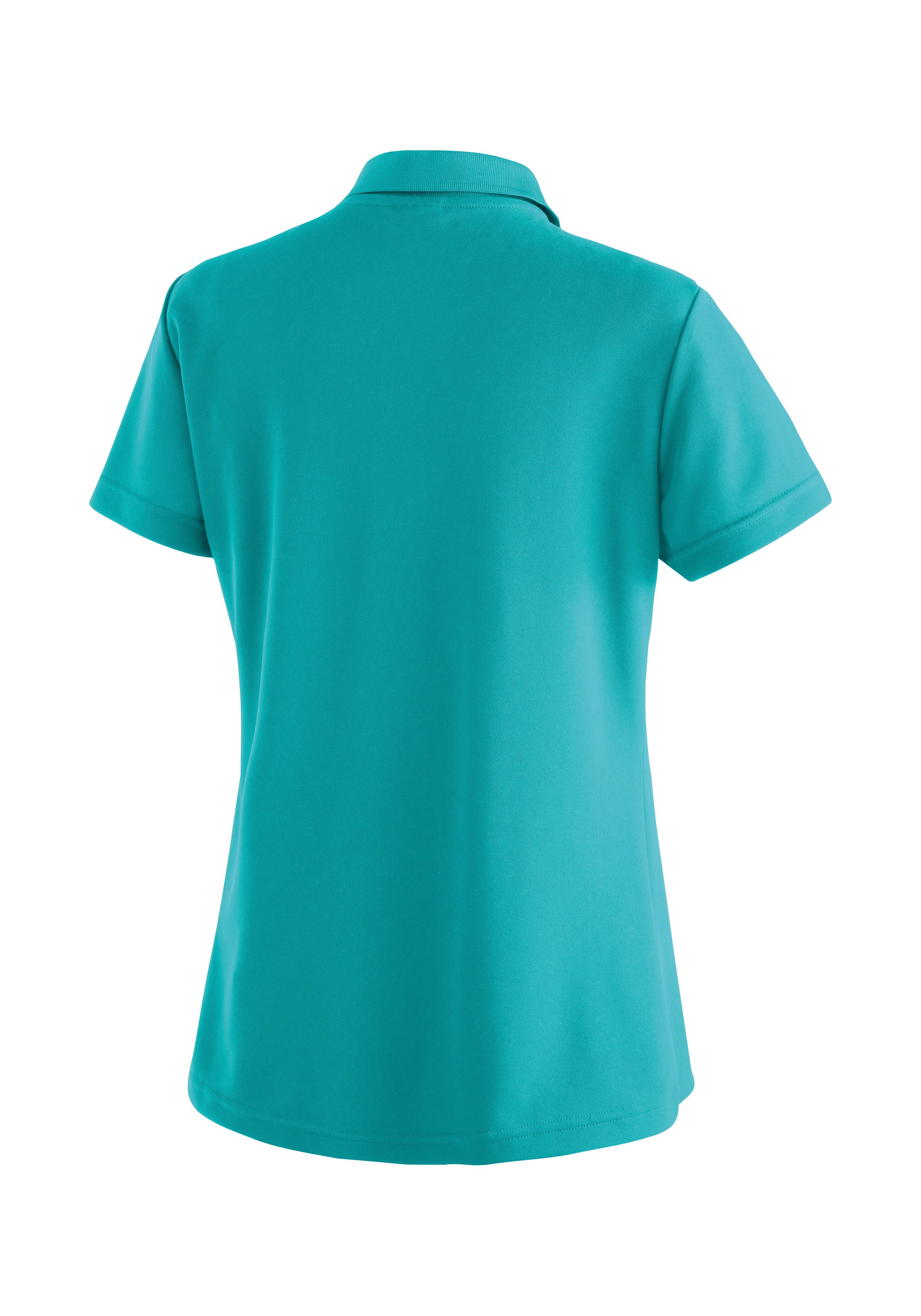 Maier Sports Poloshirt Ulrike Damen Polo kurzarm, leichtes Shirt, Funktionsshirt mit Kragen, Reg Fit