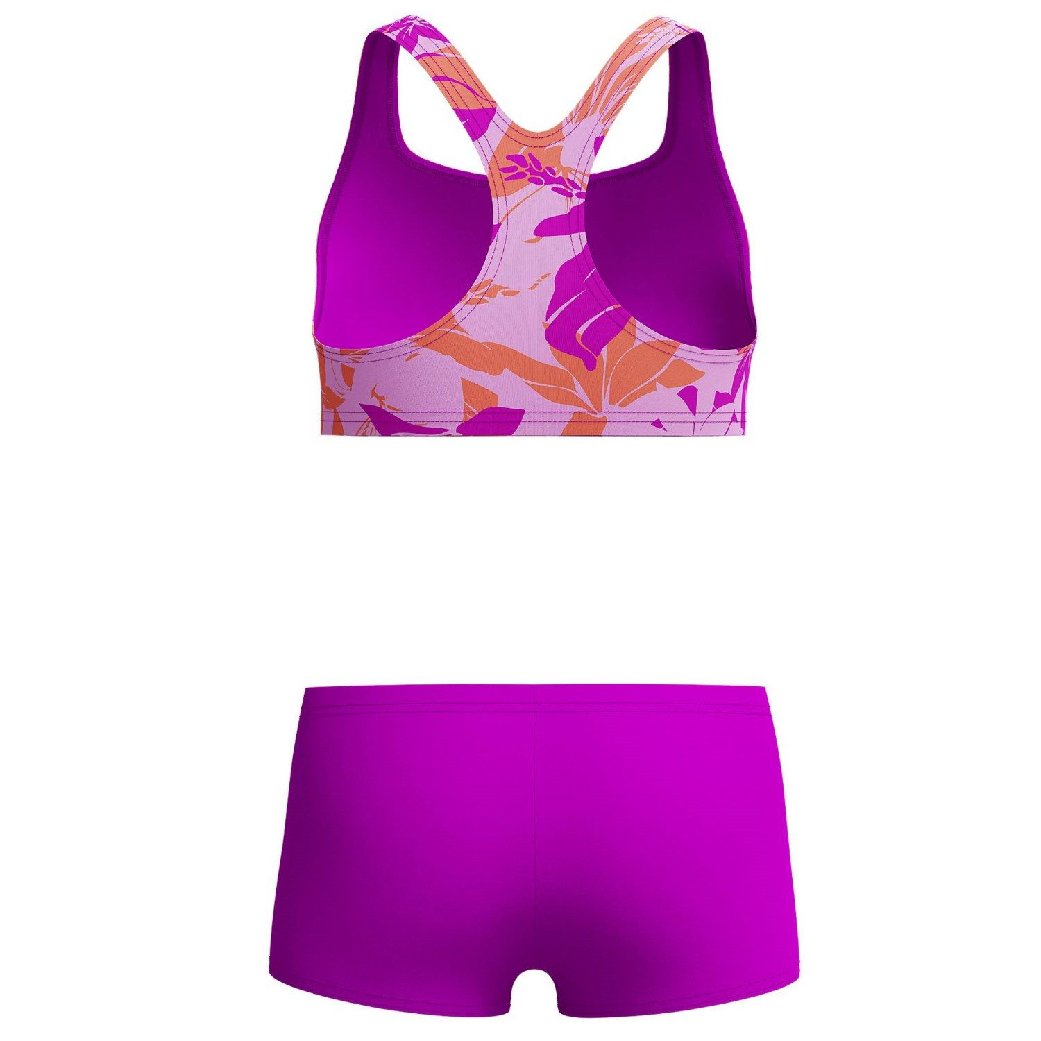 Speedo Bandeau-Bikini Boyleg zweiteiler Badeanzug