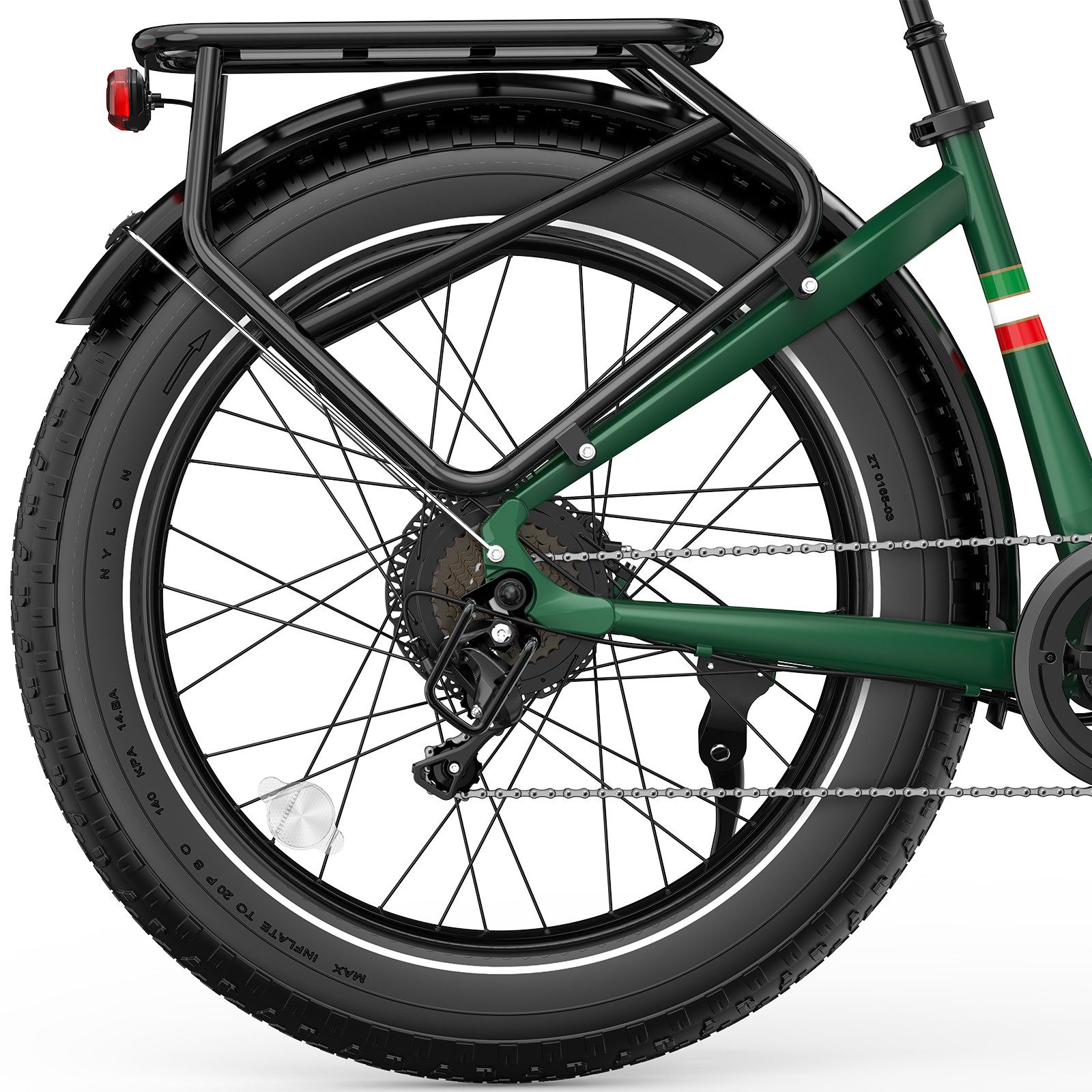 DOTMALL E-Bike Mountainbike V6 Pro 26zoll Elektrofahrrad 8 Gang Shimano, 250W motor,960Wh akku, Heckmotor, 960 Wh