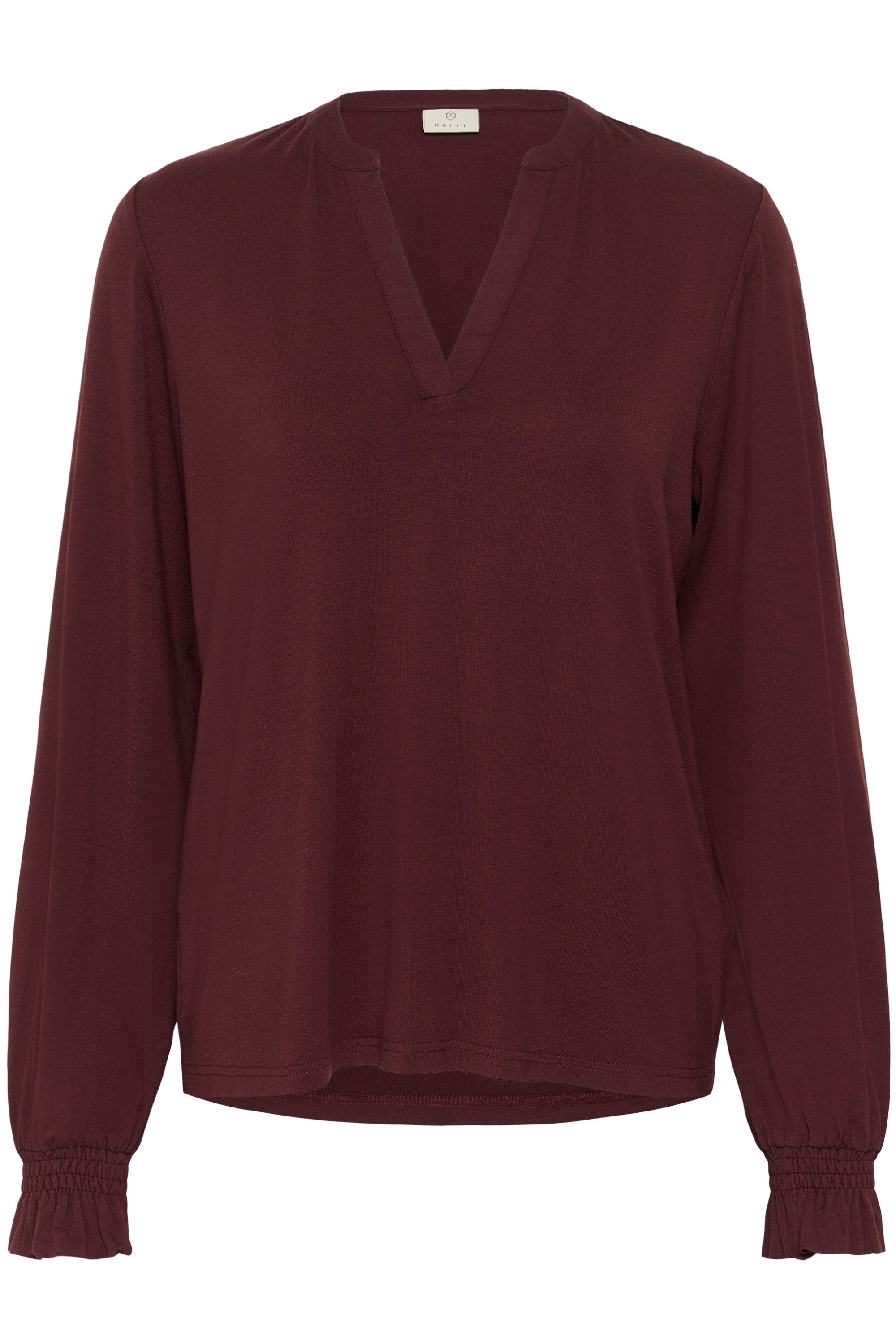 KAFFE Langarmbluse Langarm-Bluse KAcharlotte