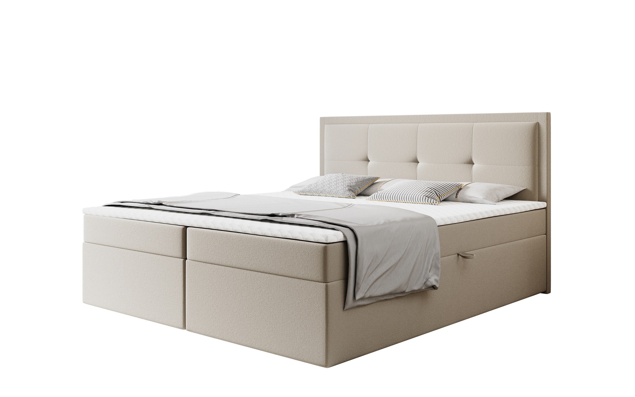 Labett Boxspringbett Schlafzimmerbett CLARA 140x220 160x220 günstig online kaufen