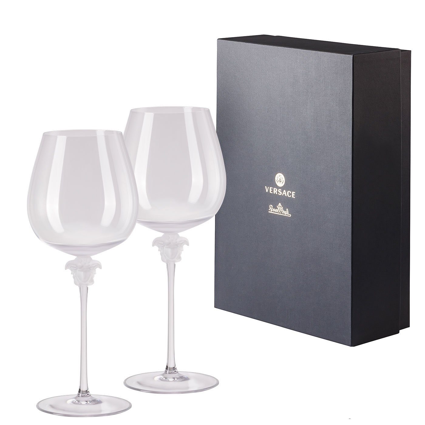 Rosenthal meets Versace Weinglas »Medusa Lumiere 2er Set Rotwein Burgunder  in Geschenkpackung«, Glas online kaufen | OTTO