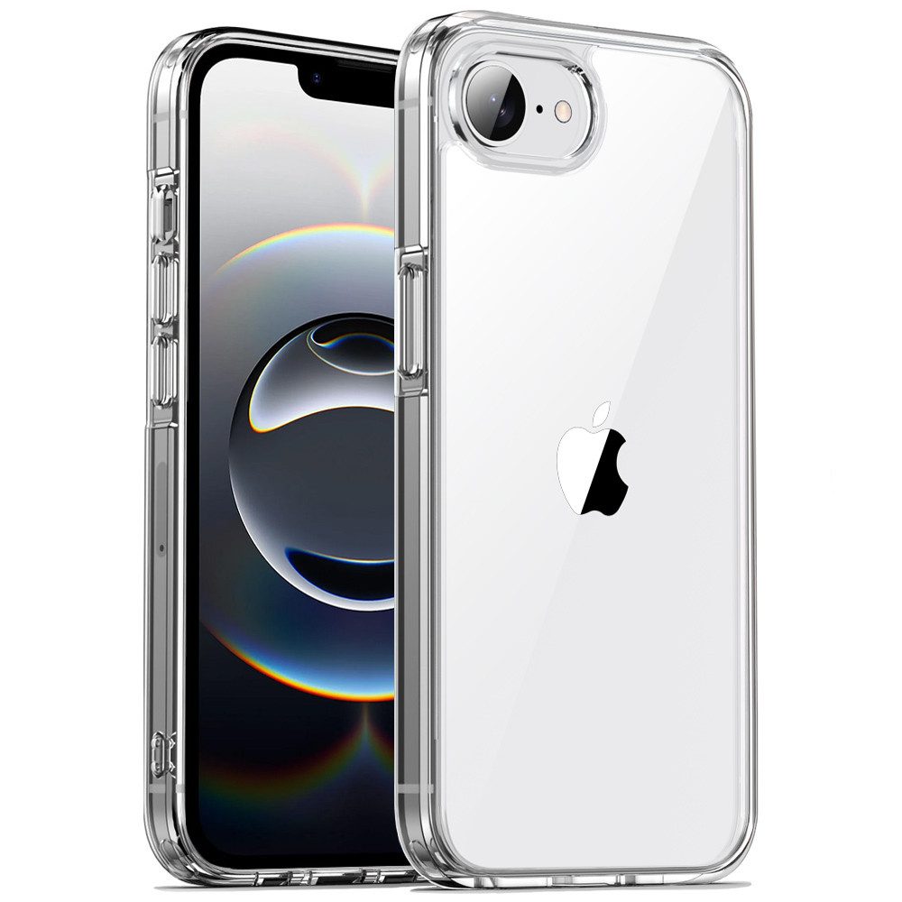FITSU Handyhülle Transparente Hülle für iPhone 16e Case Handyhülle Durchsichtig 6,1 Zoll, Ultraklare Handyhülle für iPhone 16e Hülle transparentes Case