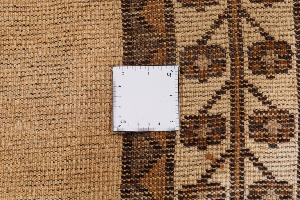 18 mm Höhe: Gabbeh Handgeknüpfter Orientteppich, Perser Moderner Orientteppich rechteckig, Nain Trading, 135x249