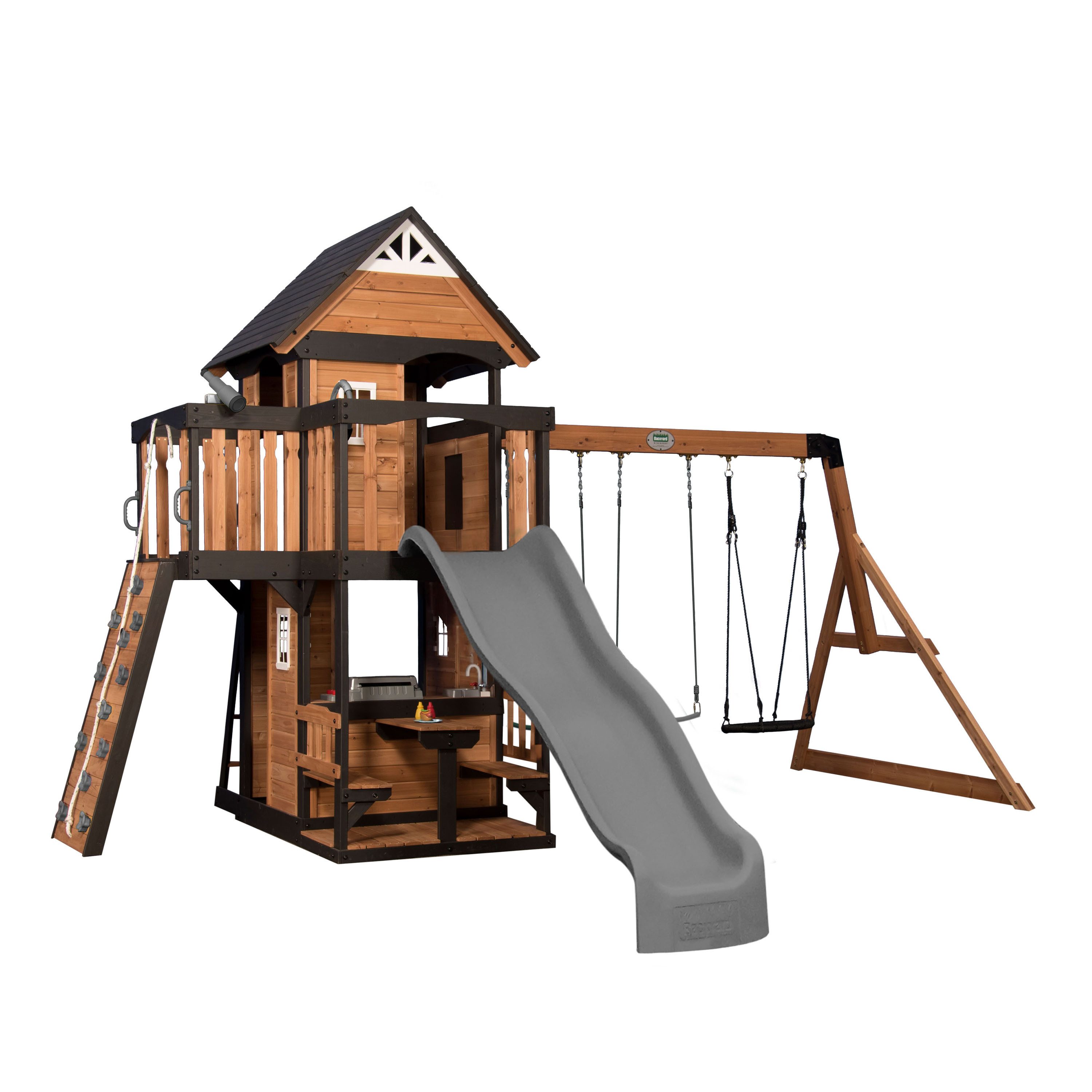 Backyard Discovery Klettergerüst Canyon Creek, (1 x Spielturm)