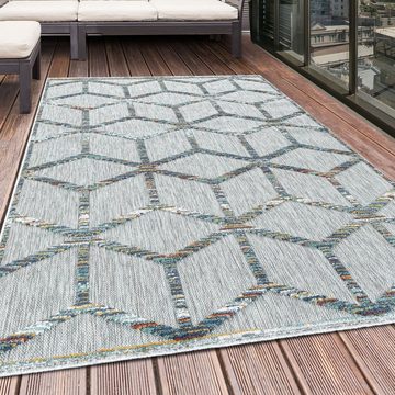 Teppich Outdoor Teppich Beatrice Multicolor, Teppich Boss, rechteckig, Höhe: 10 mm