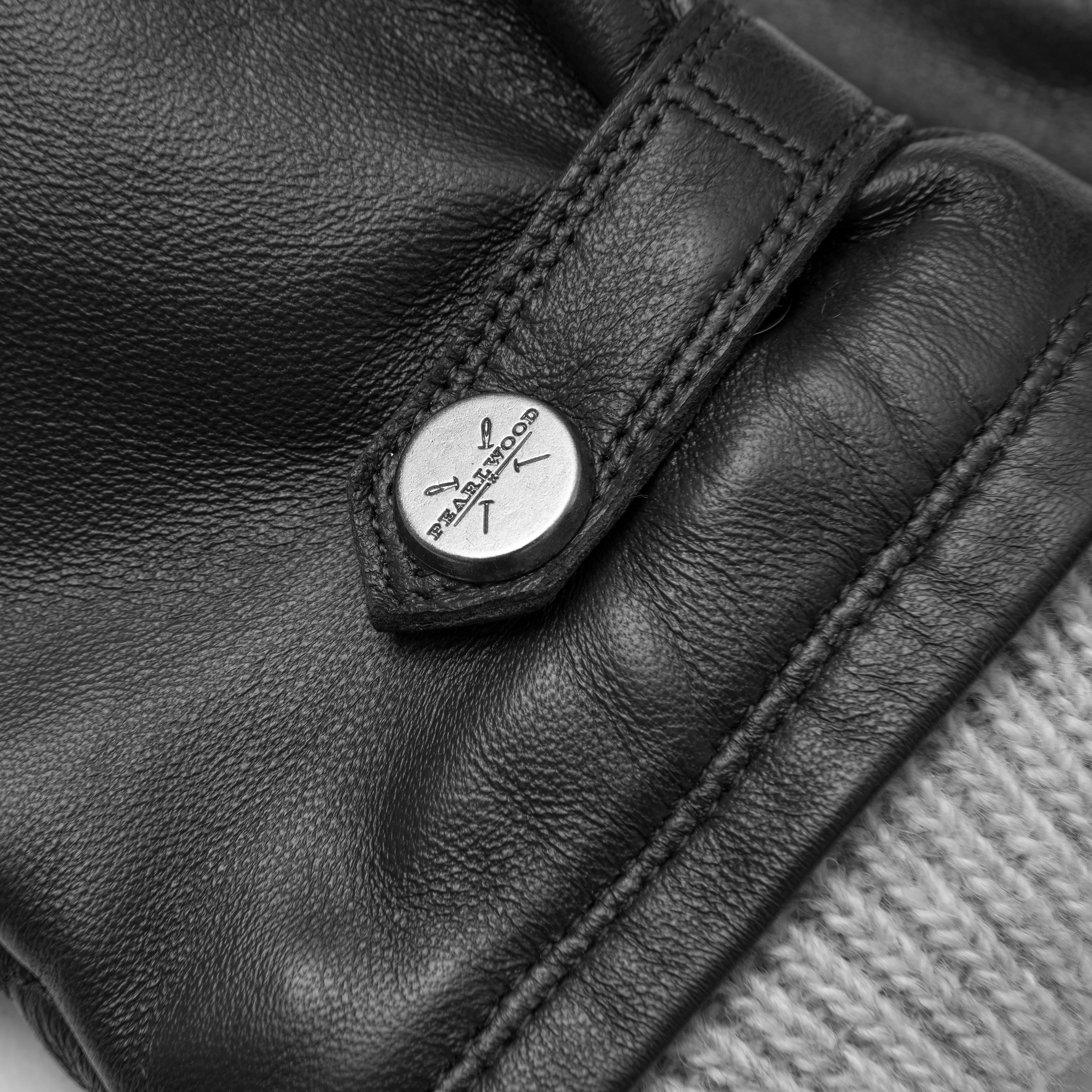 PEARLWOOD Lederhandschuhe SUNNY (1 Paar) anschmiegsamer Elastikbund schütz vor Wind, Regen, Kälte und Schmutz