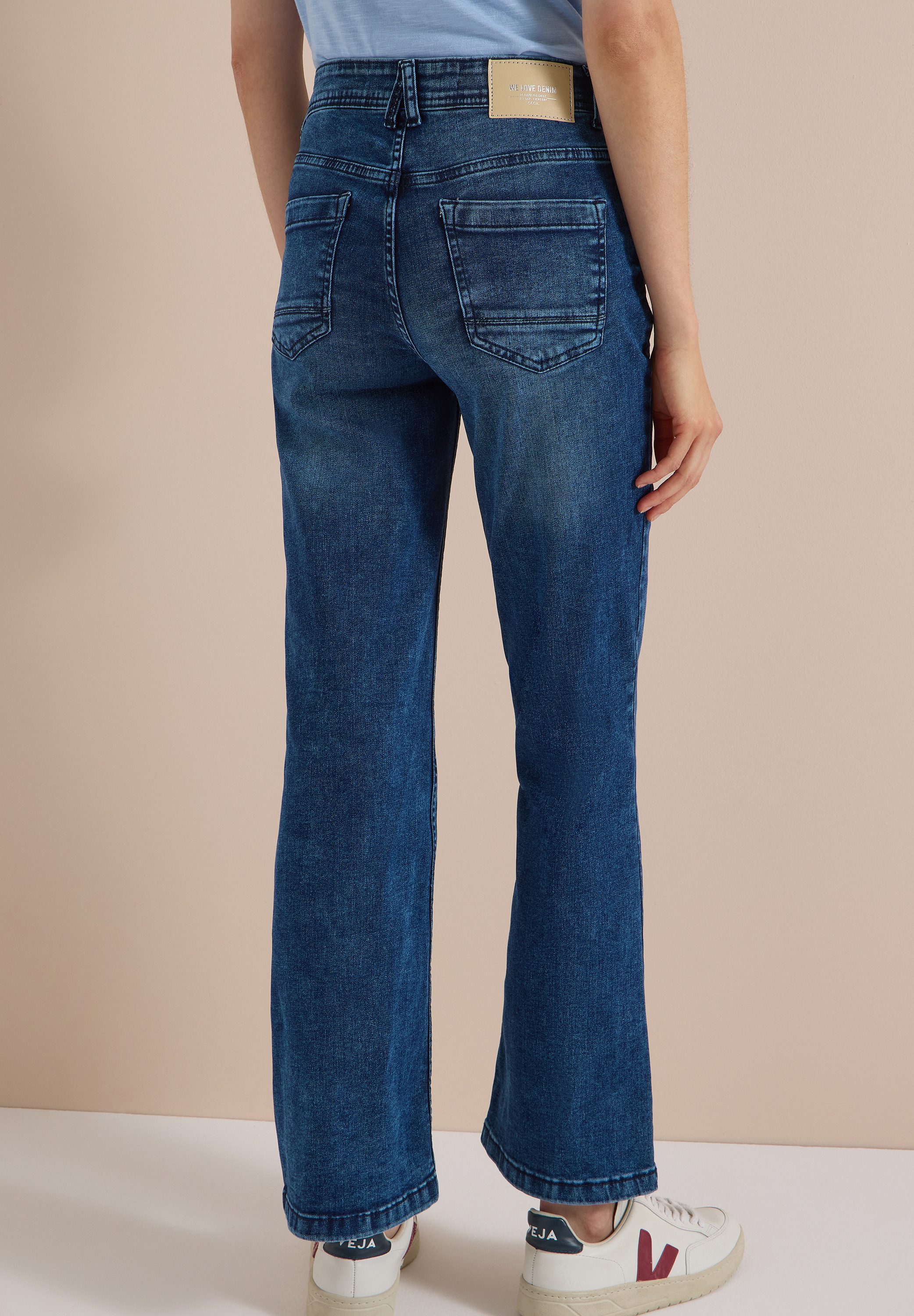 CECIL Bootcut-Jeans Style Toronto im Slim Fit / Stretch – Bild 3 von 5