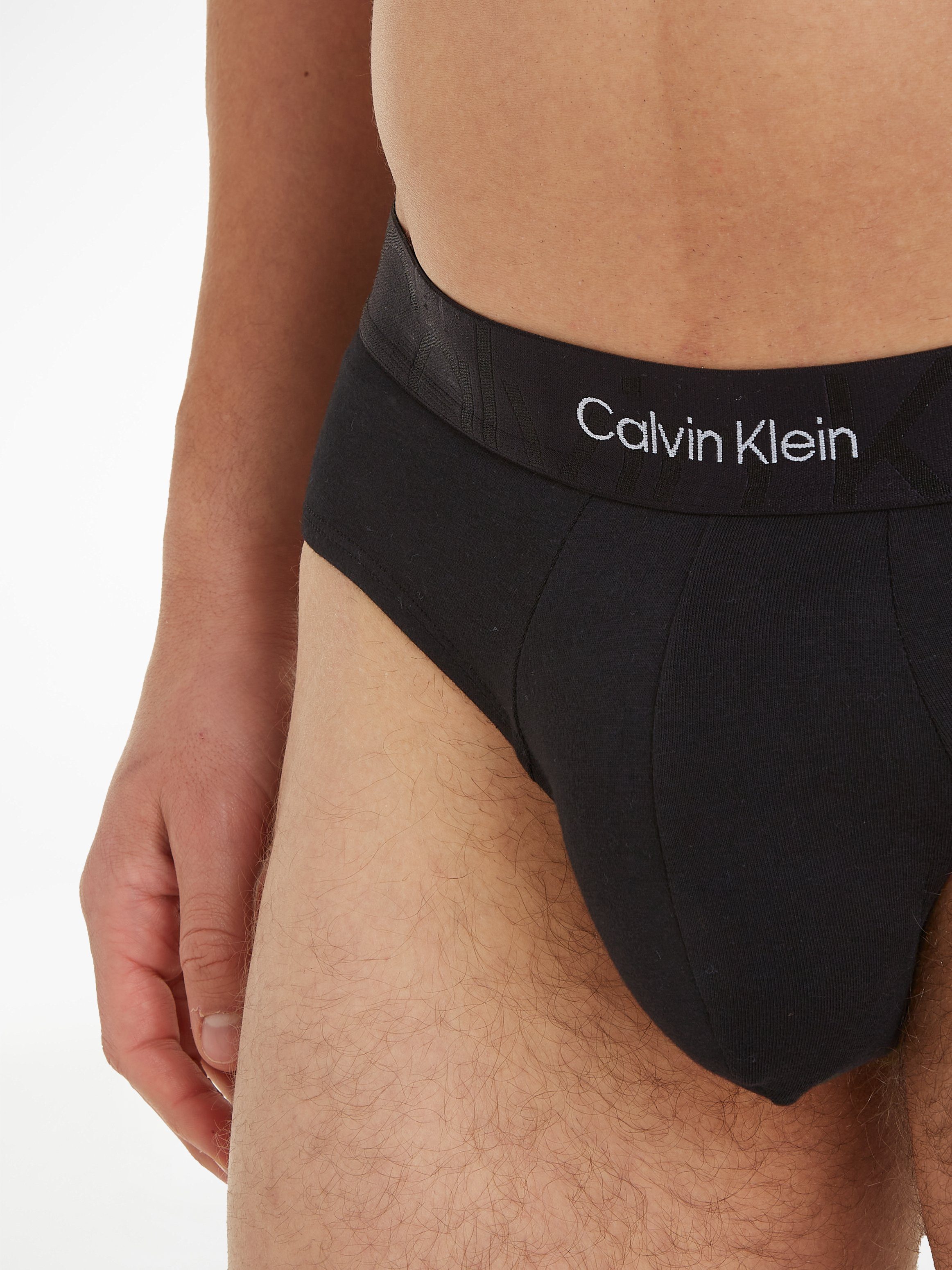 Calvin Underwear Slip am mit Logoschriftzug Wäschebund Klein