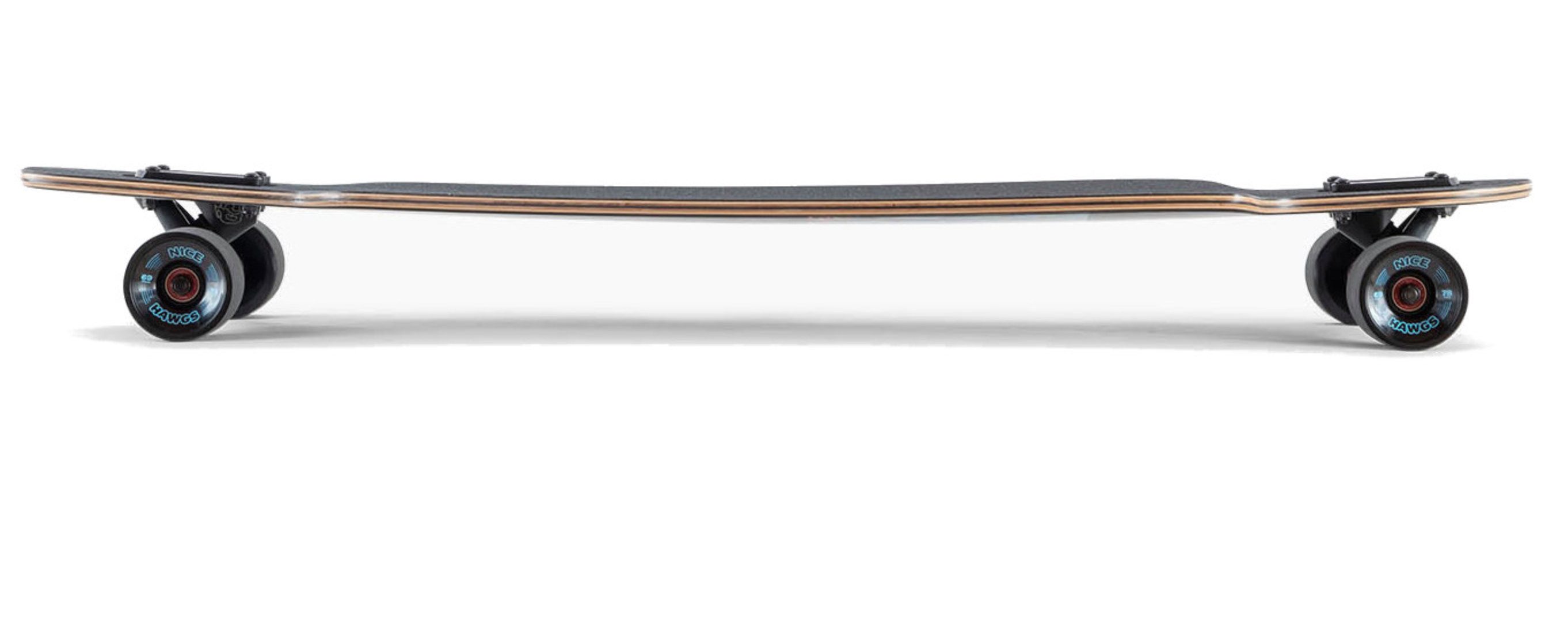 Landyachtz Longboard BATTLE AXE FORREST 38" DROP THROUGH LONGBOARD COMPLETE (1-St)