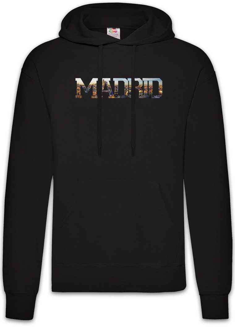 Hoodie Madrid Herren Hoodie Skyline Stadt City Spanien Spain España Spagna