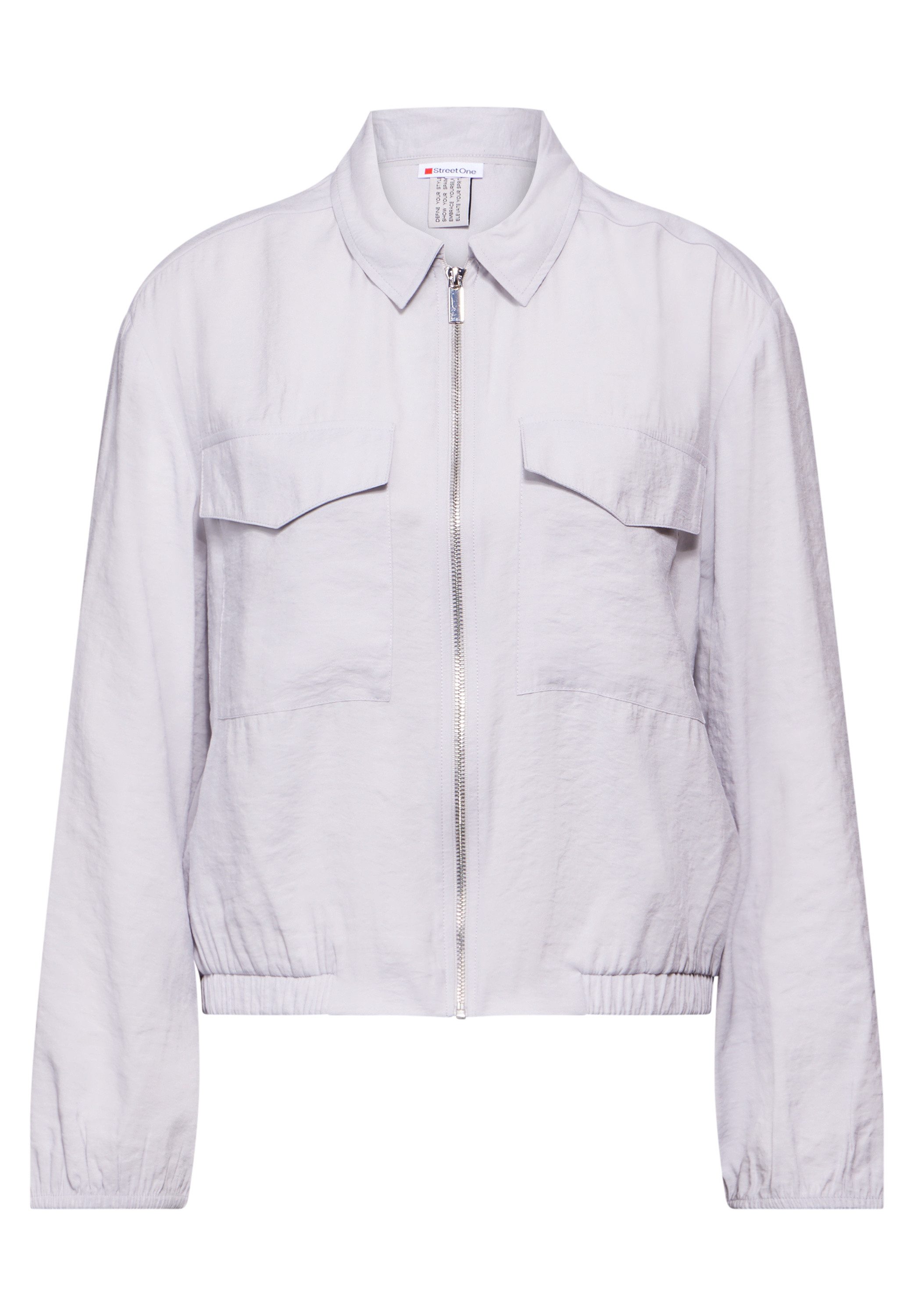 STREET ONE Klassische Bluse Blouson mit günstig online kaufen