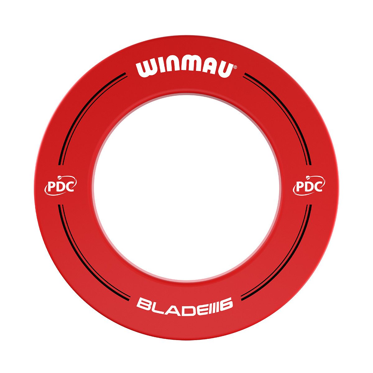 Winmau Dart-Wandschutz Surround PDC red 4456, Dartscheibe Dart Scheibe Darts