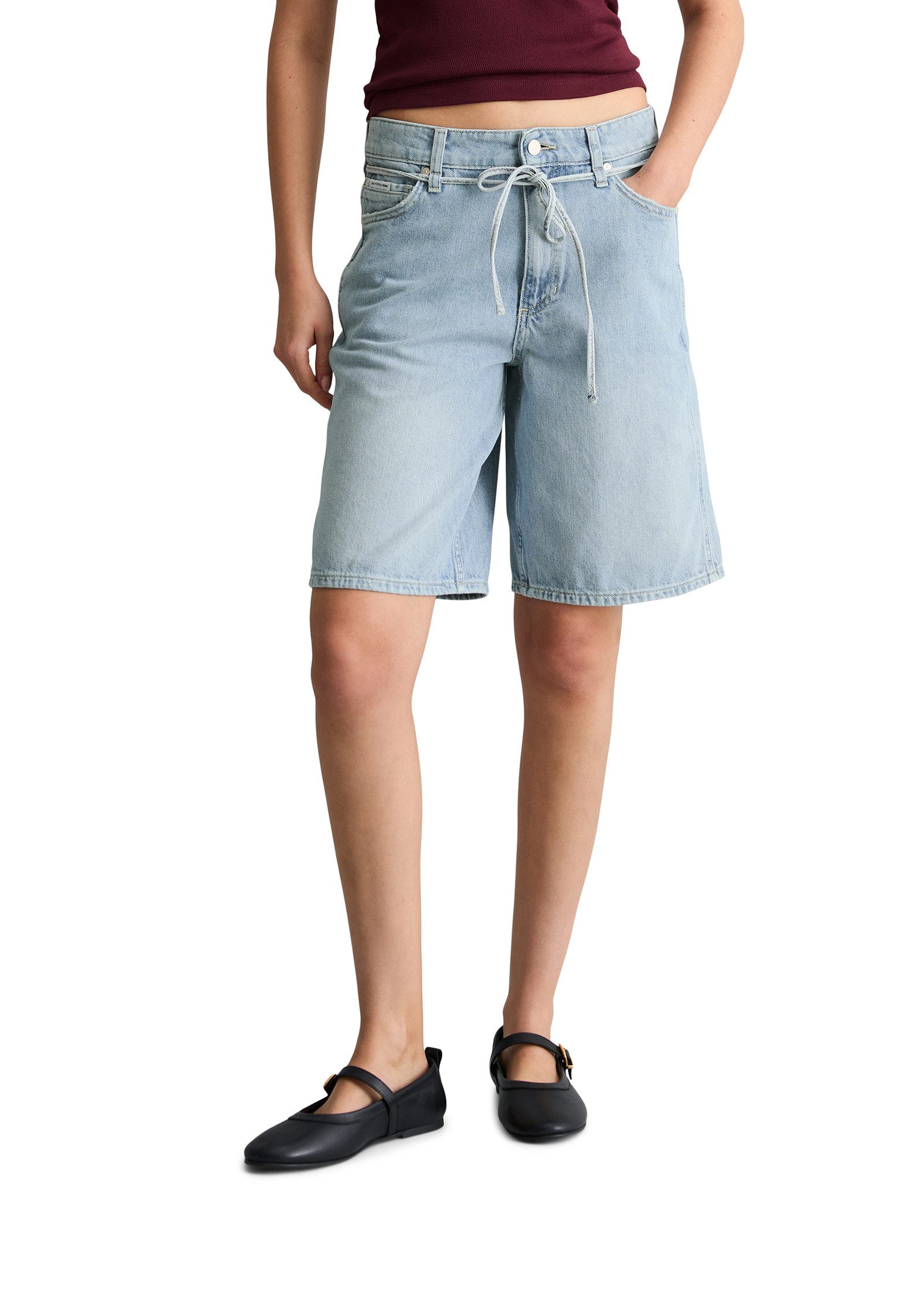 Marc O'Polo DENIM Shorts aus reiner Baumwolle