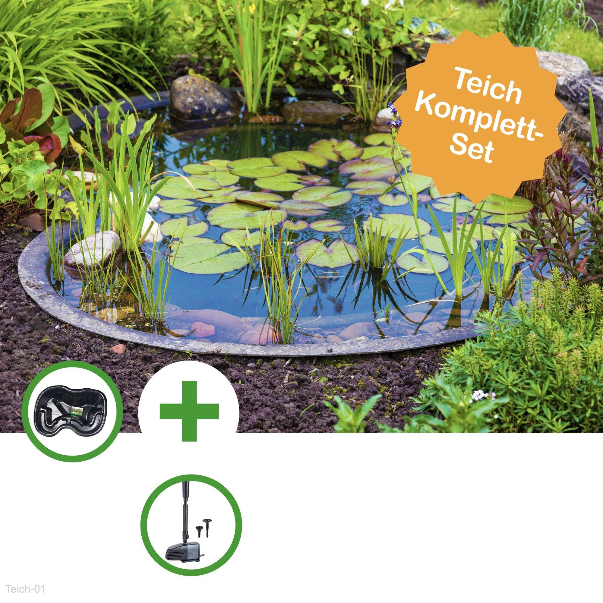 Heissner Fertigteich TEICH SET - KLEINER günstig online kaufen