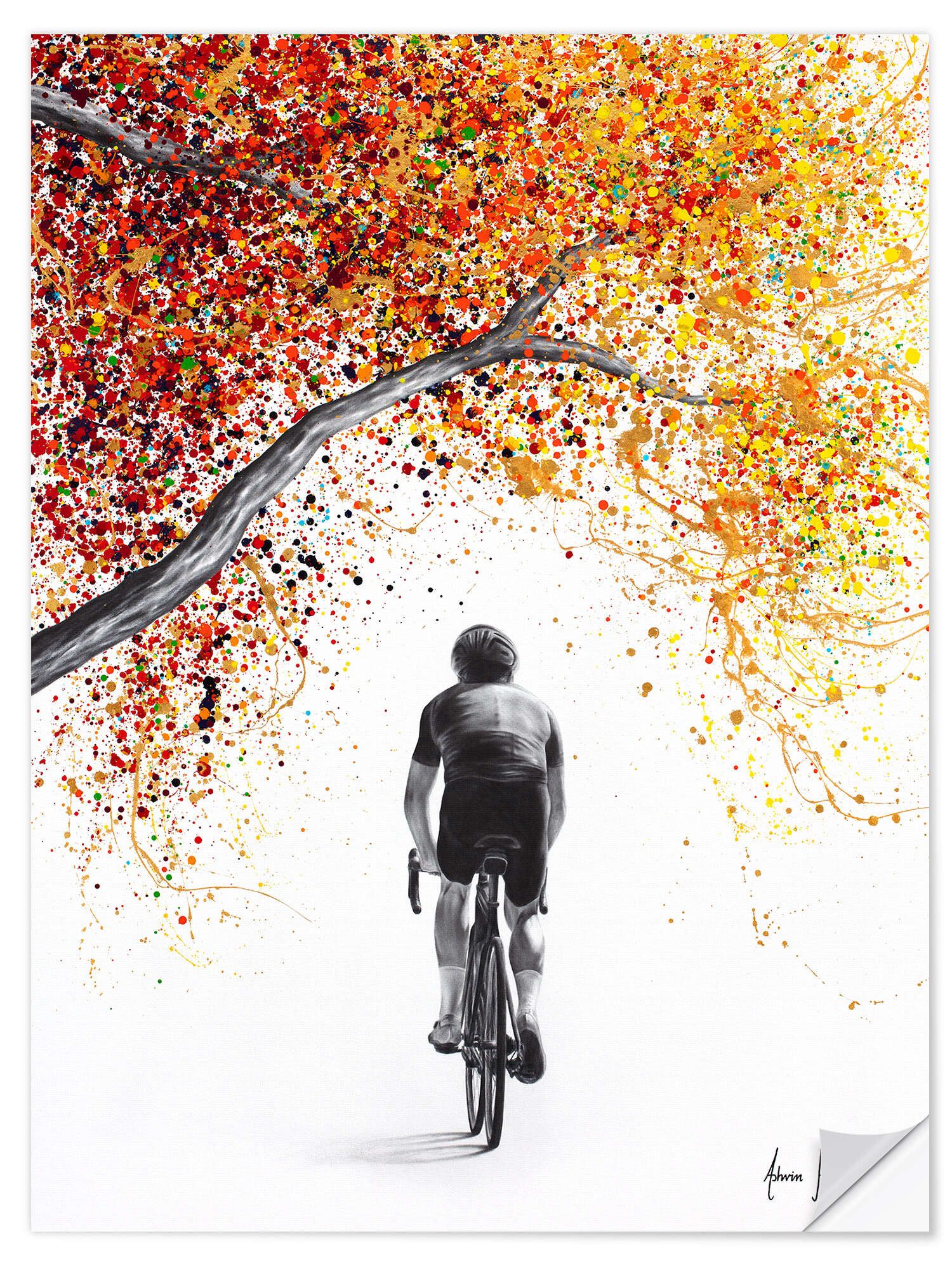 Wandfolie Ashvin Harrison
